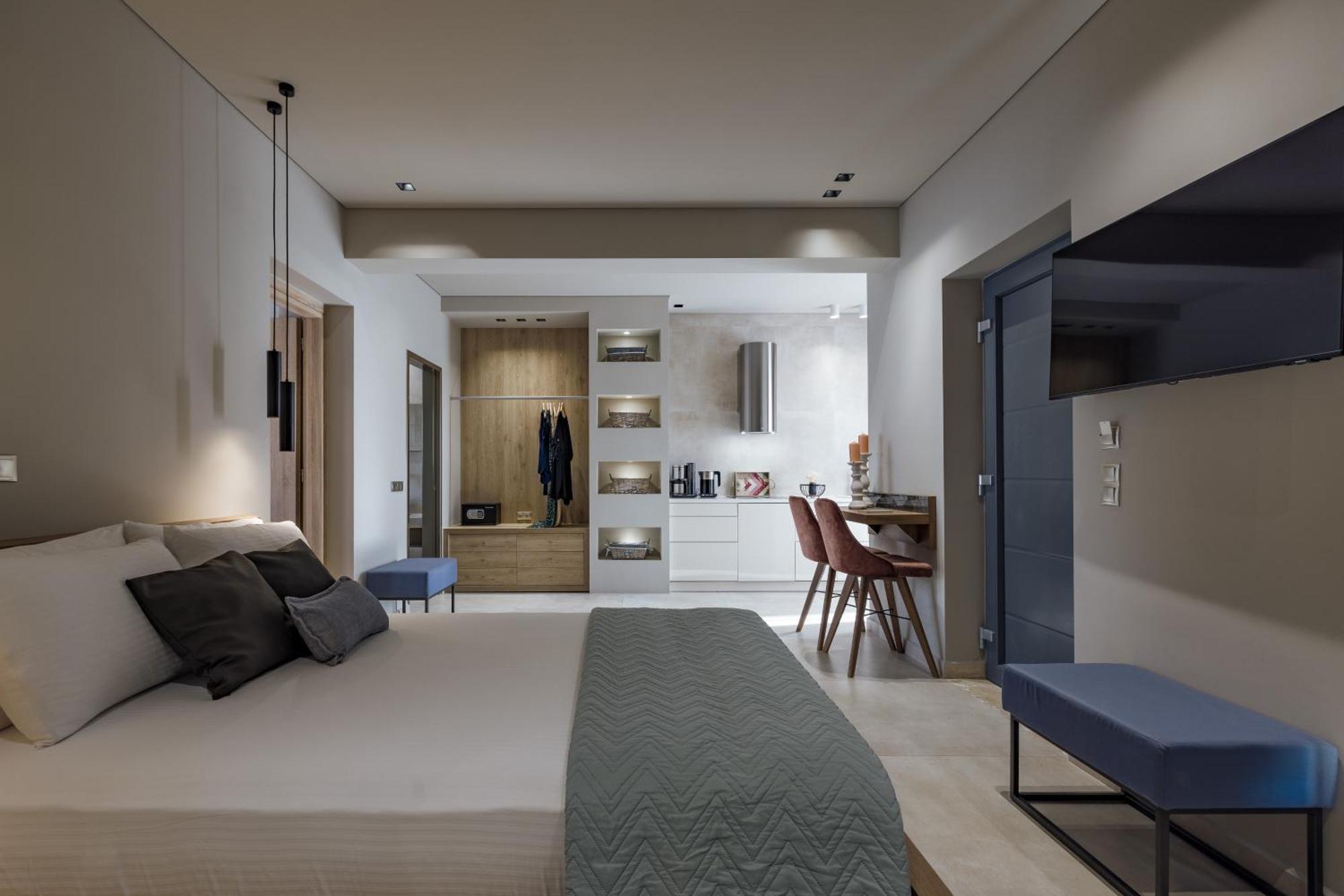 El Mar Naxos Lejlighedshotel Naxos City Eksteriør billede